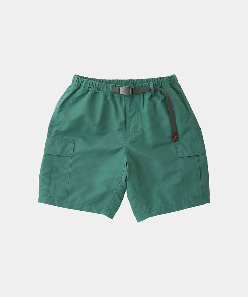 Gramicci Shell Cargo Men's Shorts Deep Green | 547-LUPTWH