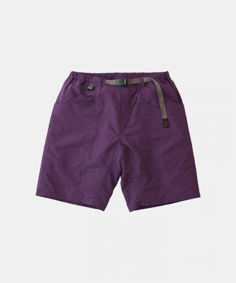 Gramicci Shell Gear Men\'s Shorts Purple | 938-XFZSVU