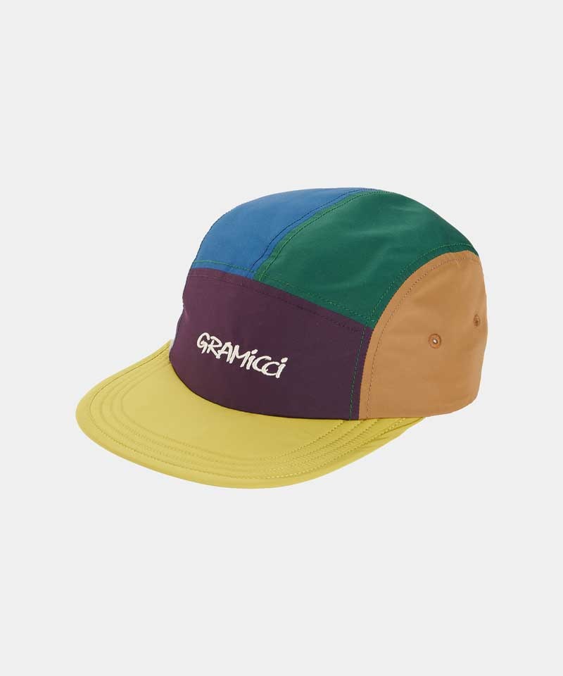 Gramicci Shell Jet Cap Unisex Hats Green Blue Yellow | 971-LVWMOS