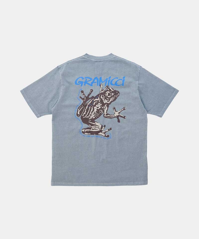 Gramicci Sticky Frog Unisex Tops Grey Blue | 236-LMTVDW