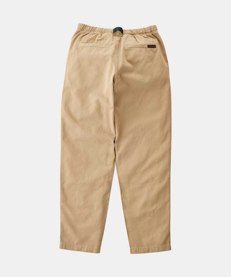 Gramicci Stretch Denim Loose Tapered Ridge Women's Pants Beige | 241-HWIOSZ