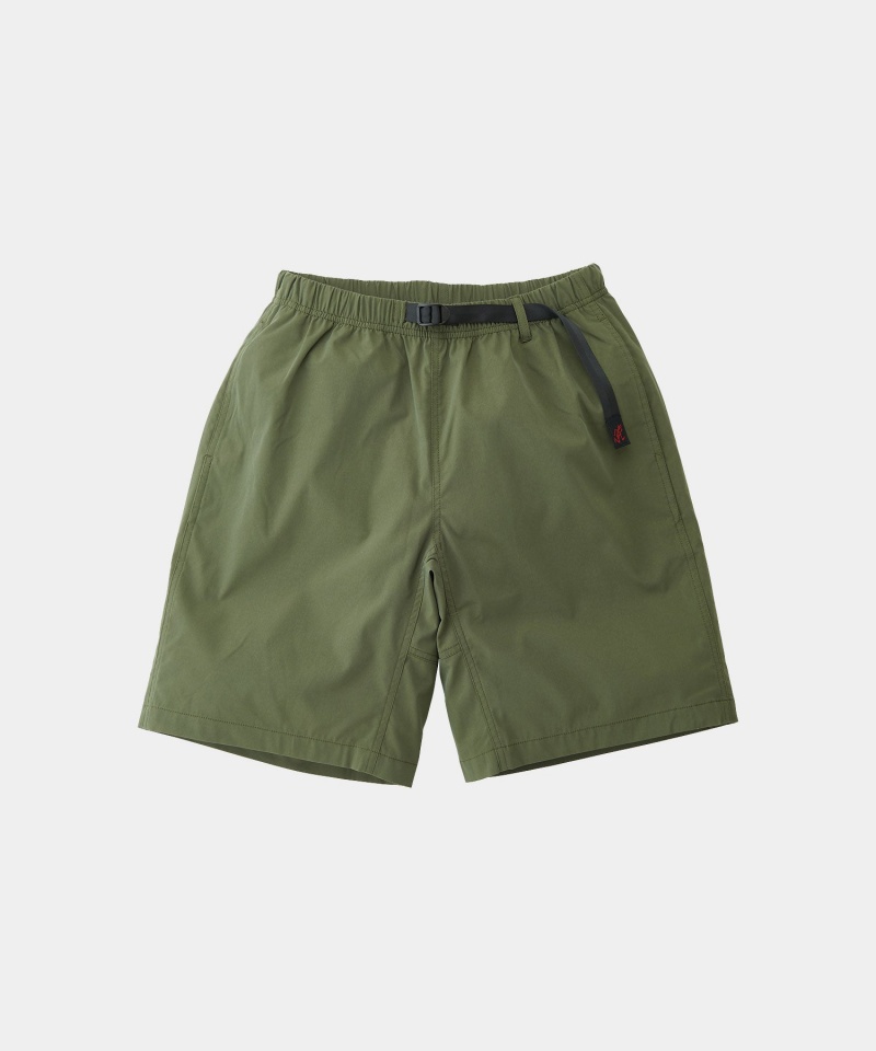 Gramicci Stretch Shell G-Short Men's Shorts Olive | 126-DQPSVR