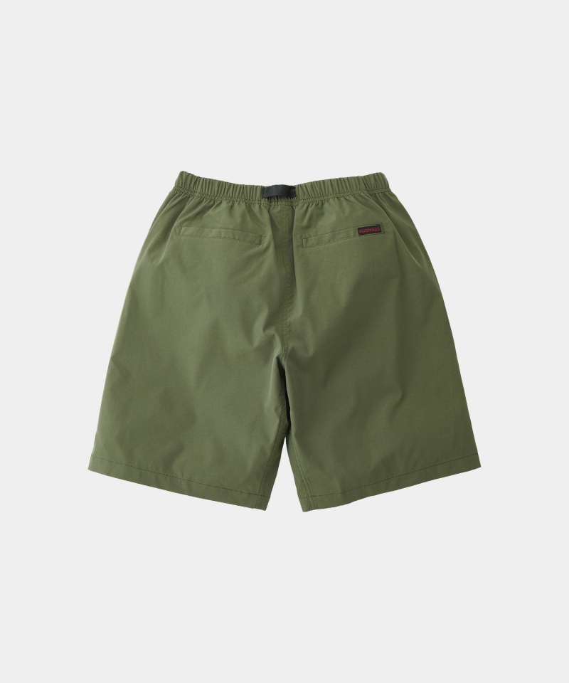 Gramicci Stretch Shell G-Short Men's Shorts Olive | 126-DQPSVR