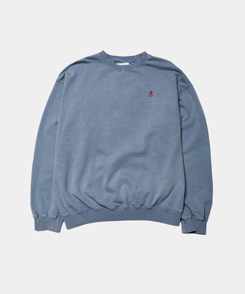 Gramicci Sweat Unisex Tops Grey Blue | 791-TSXWLB