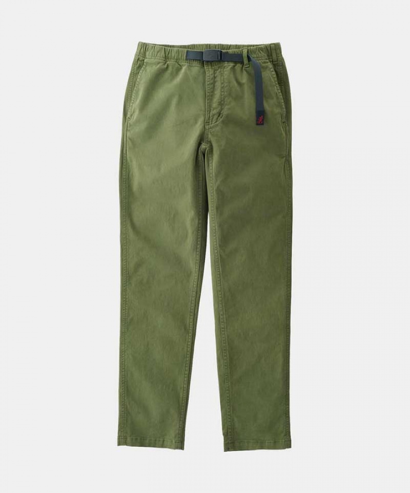 Gramicci Tapered Women\'s Pants Olive | 693-FWIEGK