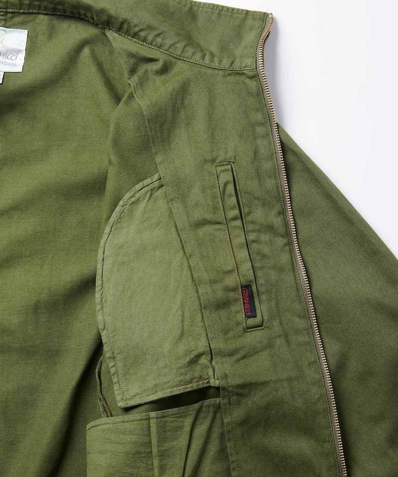 Gramicci Twill-Around Men's Outerwear Green | 873-CPZEXR